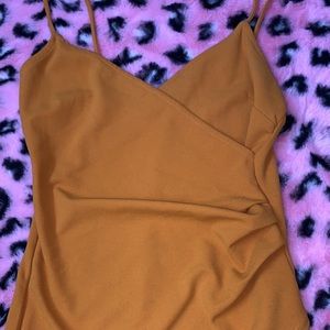 Yellow cocktail Dress